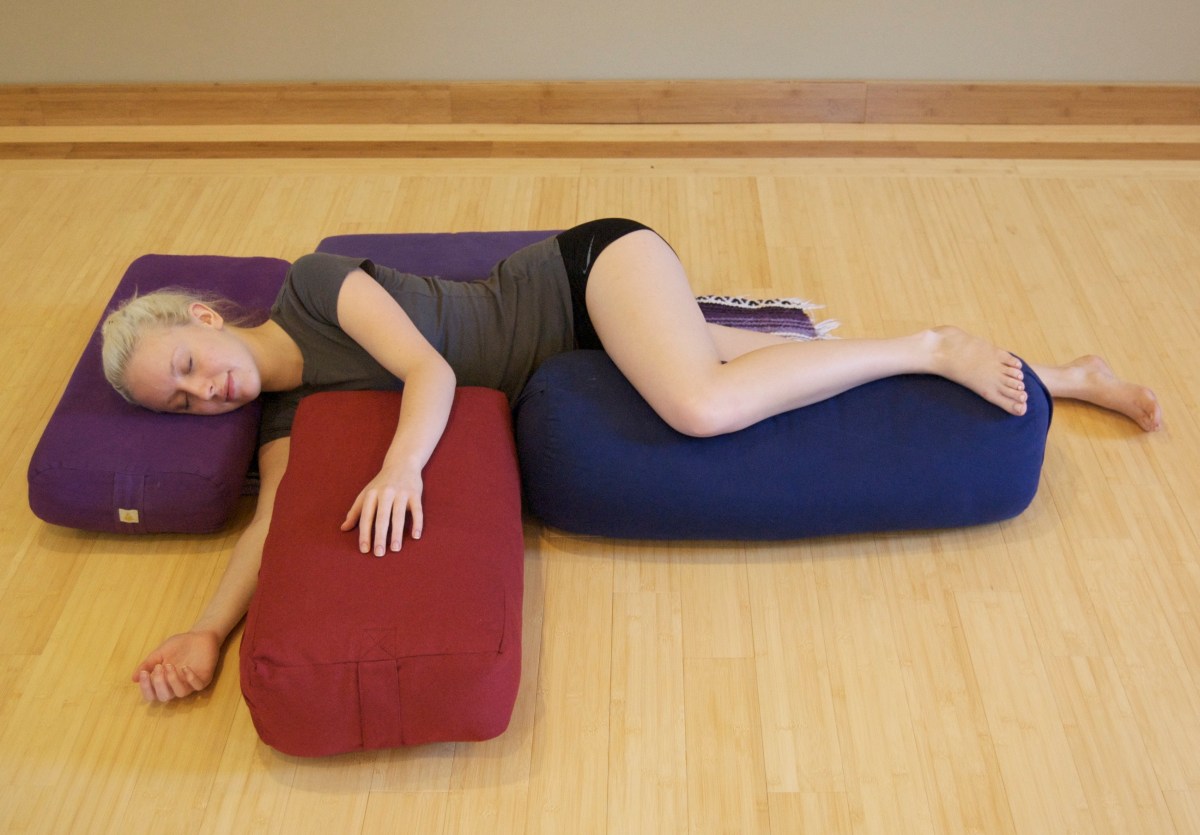 Learn A Yoga Pose For Breast Cancer – Side Child Restorative Yoga&nbsp;Pose