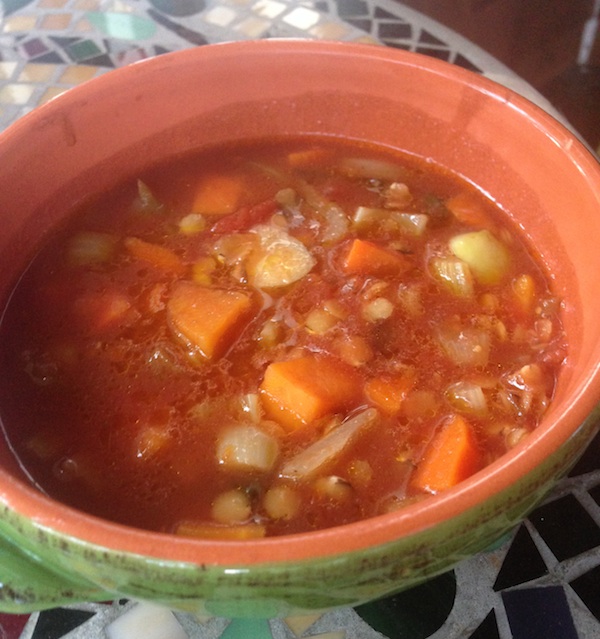 Lentil and Tomato Soup For Breast Cancer