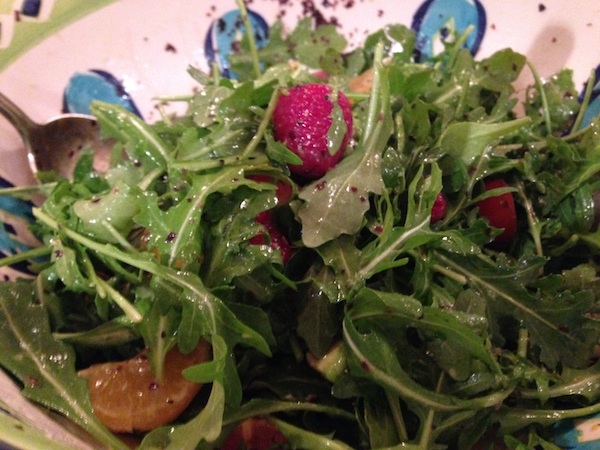Arugula Salad with Citrus Dressing